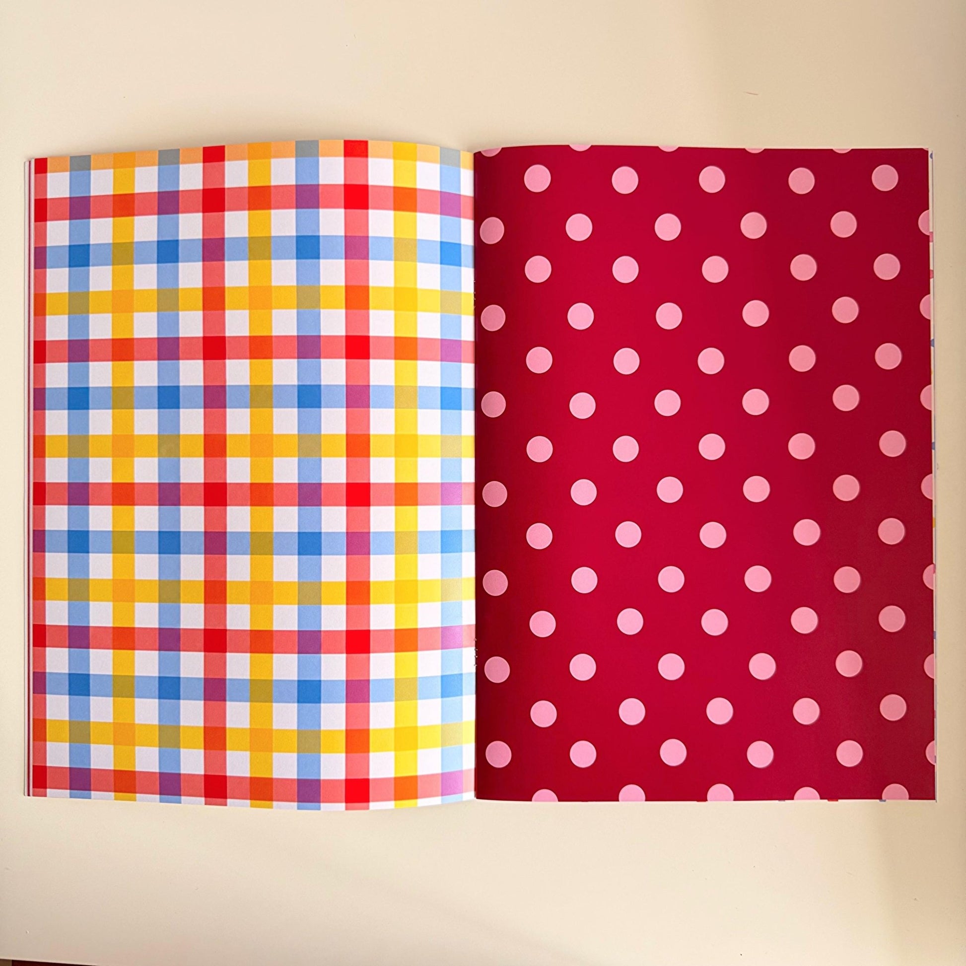 Colourful A4 Craft Paper Booklet - Coquette Cloud Co