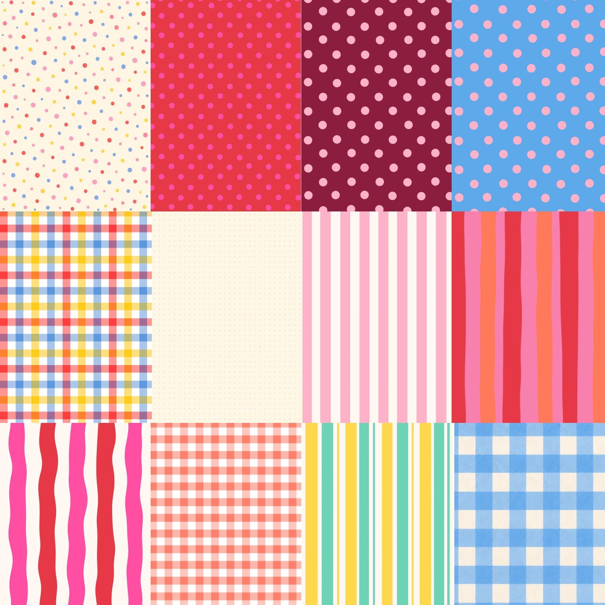 Colourful A4 Craft Paper Booklet - Coquette Cloud Co