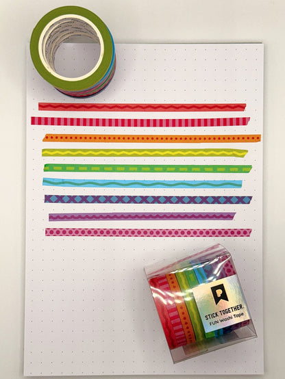 Colourwave Washi Tape Bundle - Coquette Cloud Co