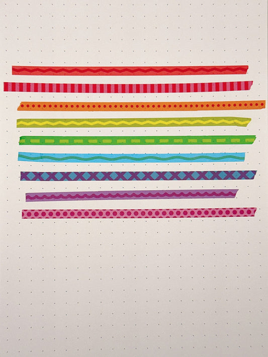 Colourwave Washi Tape Bundle - Coquette Cloud Co