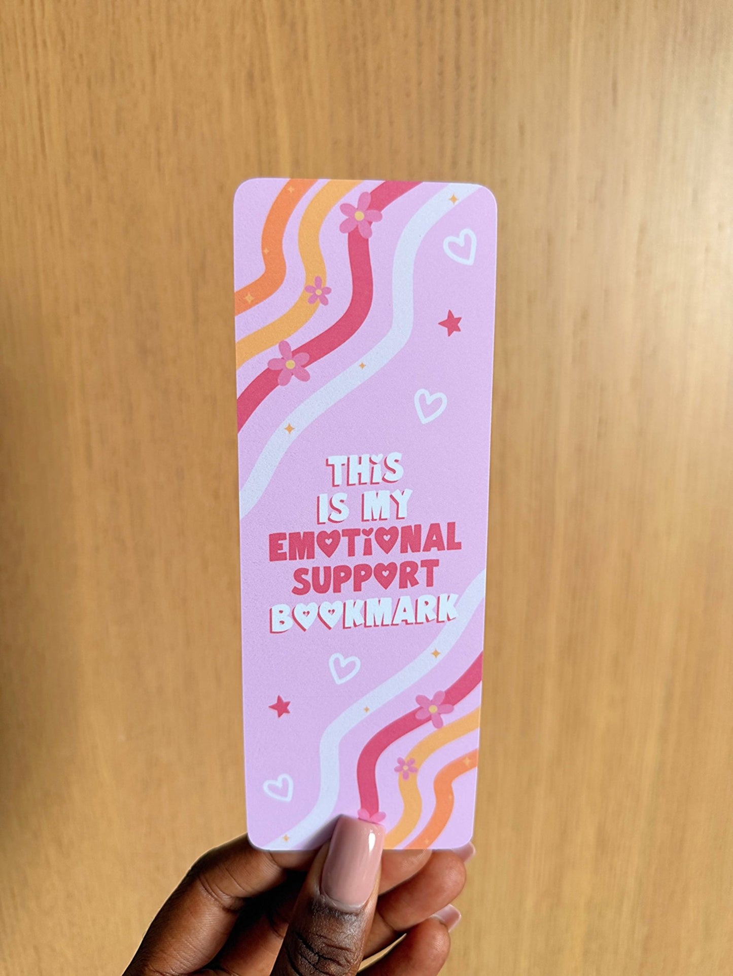 Emotional Support Bookmark - Coquette Cloud Co