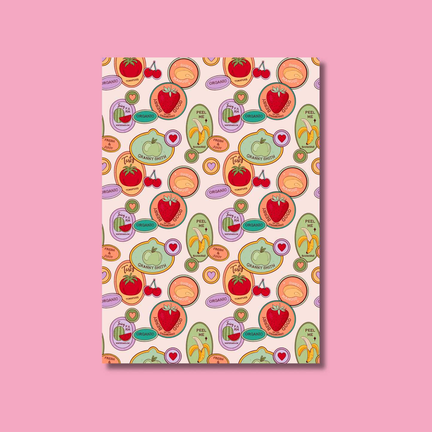 Farmers Market Scrapbook Paper Pack A5 - Coquette Cloud Co