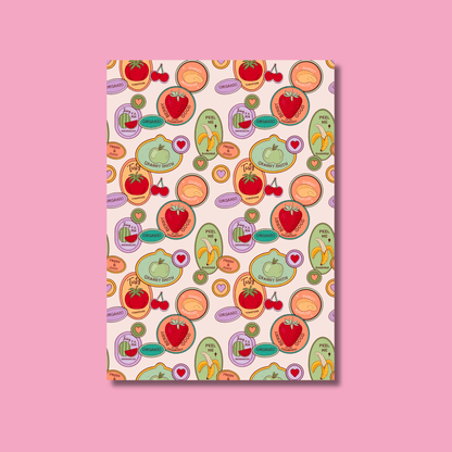 Farmers Market Scrapbook Paper Pack A5 - Coquette Cloud Co