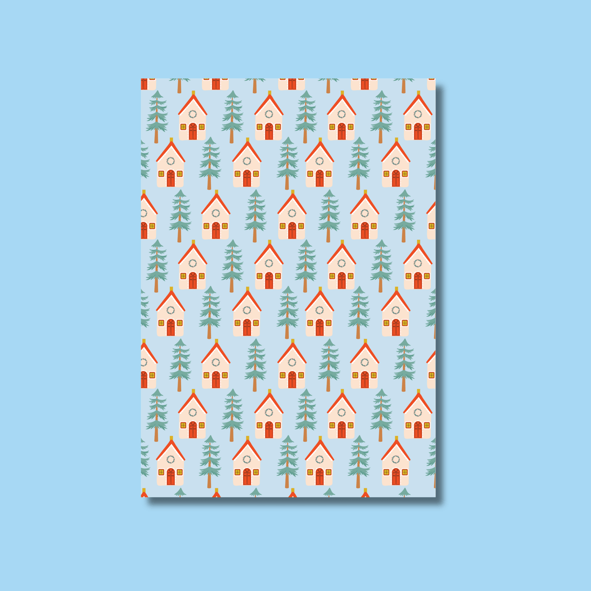 Festive Scrapbook Paper Pack A5 - Coquette Cloud Co