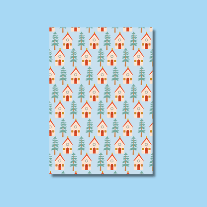 Festive Scrapbook Paper Pack A5 - Coquette Cloud Co