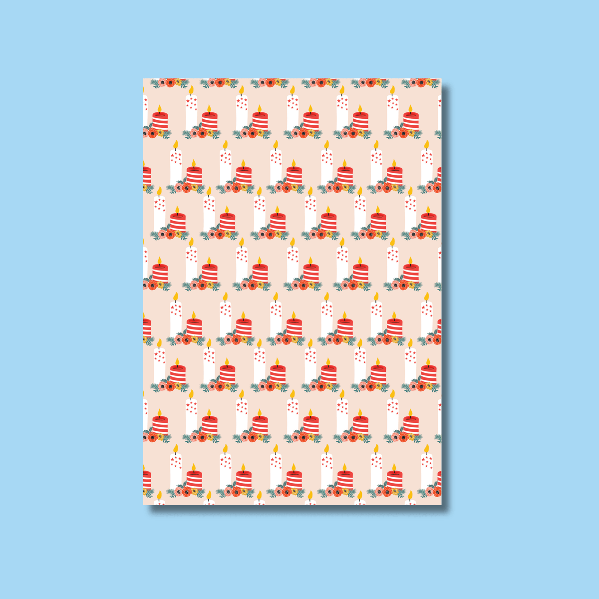 Festive Scrapbook Paper Pack A5 - Coquette Cloud Co