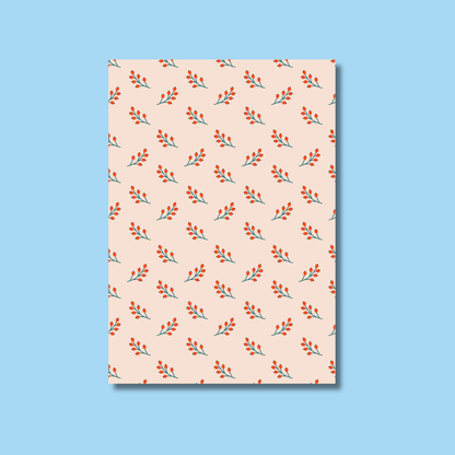 Festive Scrapbook Paper Pack A5 - Coquette Cloud Co