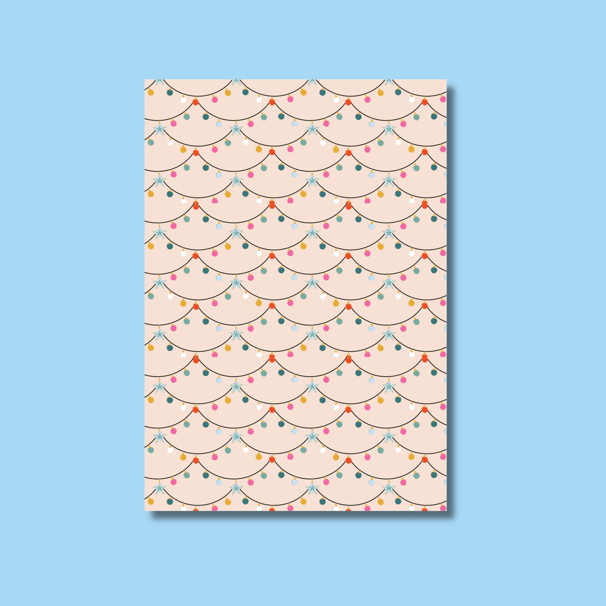 Festive Scrapbook Paper Pack A5 - Coquette Cloud Co