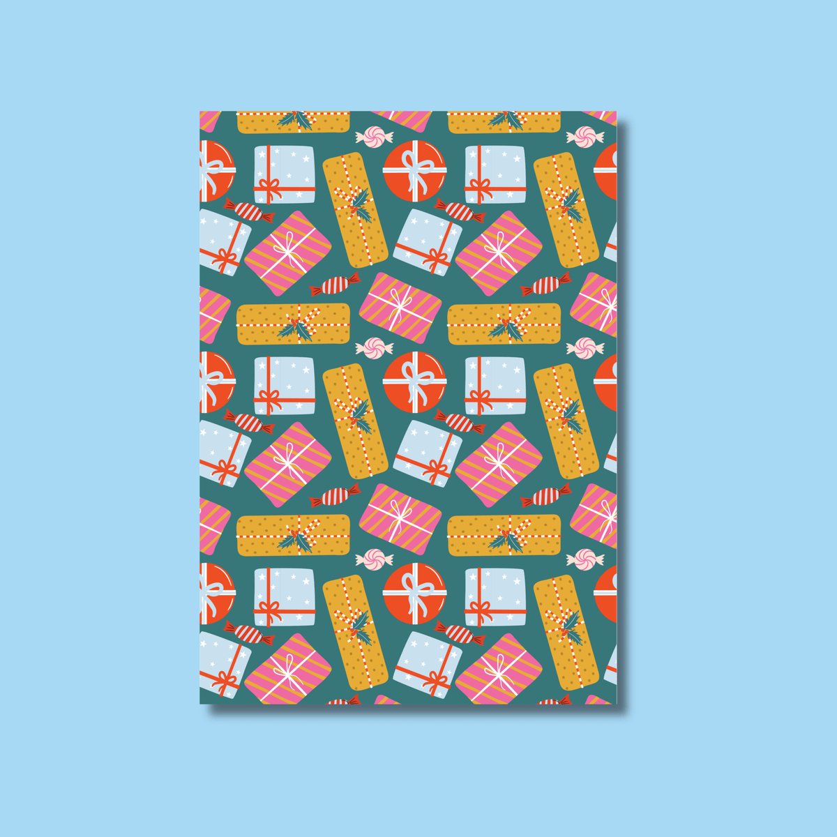 Festive Scrapbook Paper Pack A5 - Coquette Cloud Co