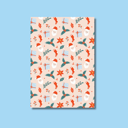 Festive Scrapbook Paper Pack A5 - Coquette Cloud Co