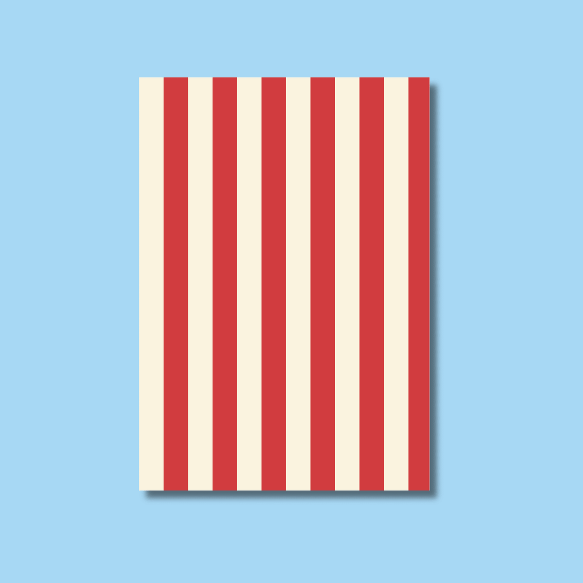 Festive Stripes & Plaid Scrapbook Paper Pack A5 - Coquette Cloud Co
