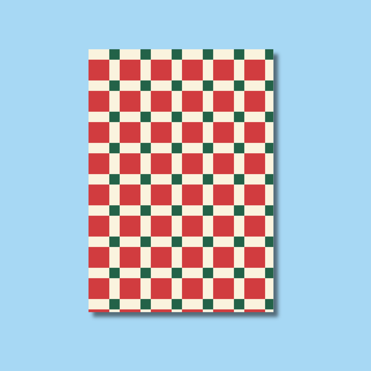 Festive Stripes & Plaid Scrapbook Paper Pack A5 - Coquette Cloud Co