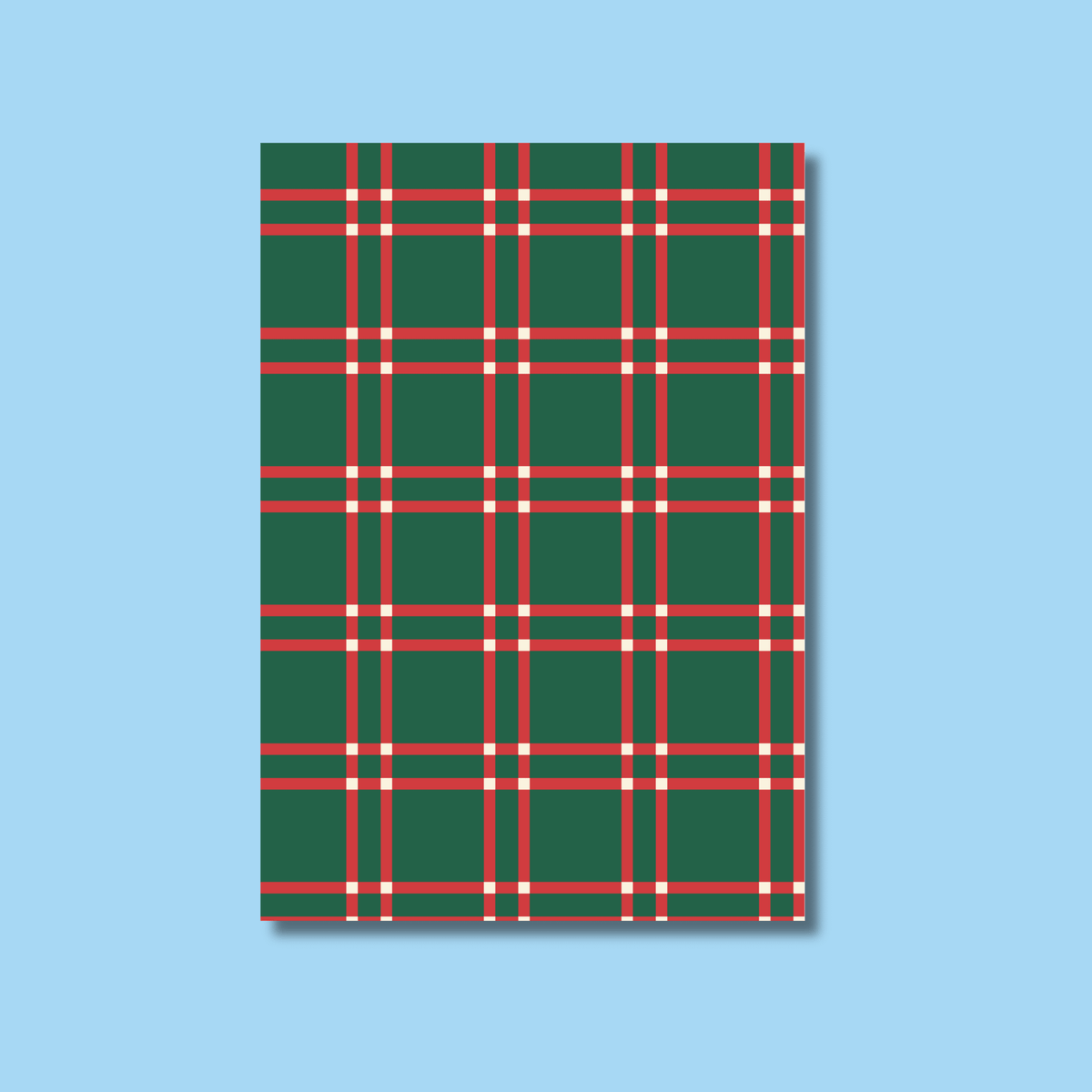 Festive Stripes & Plaid Scrapbook Paper Pack A5 - Coquette Cloud Co