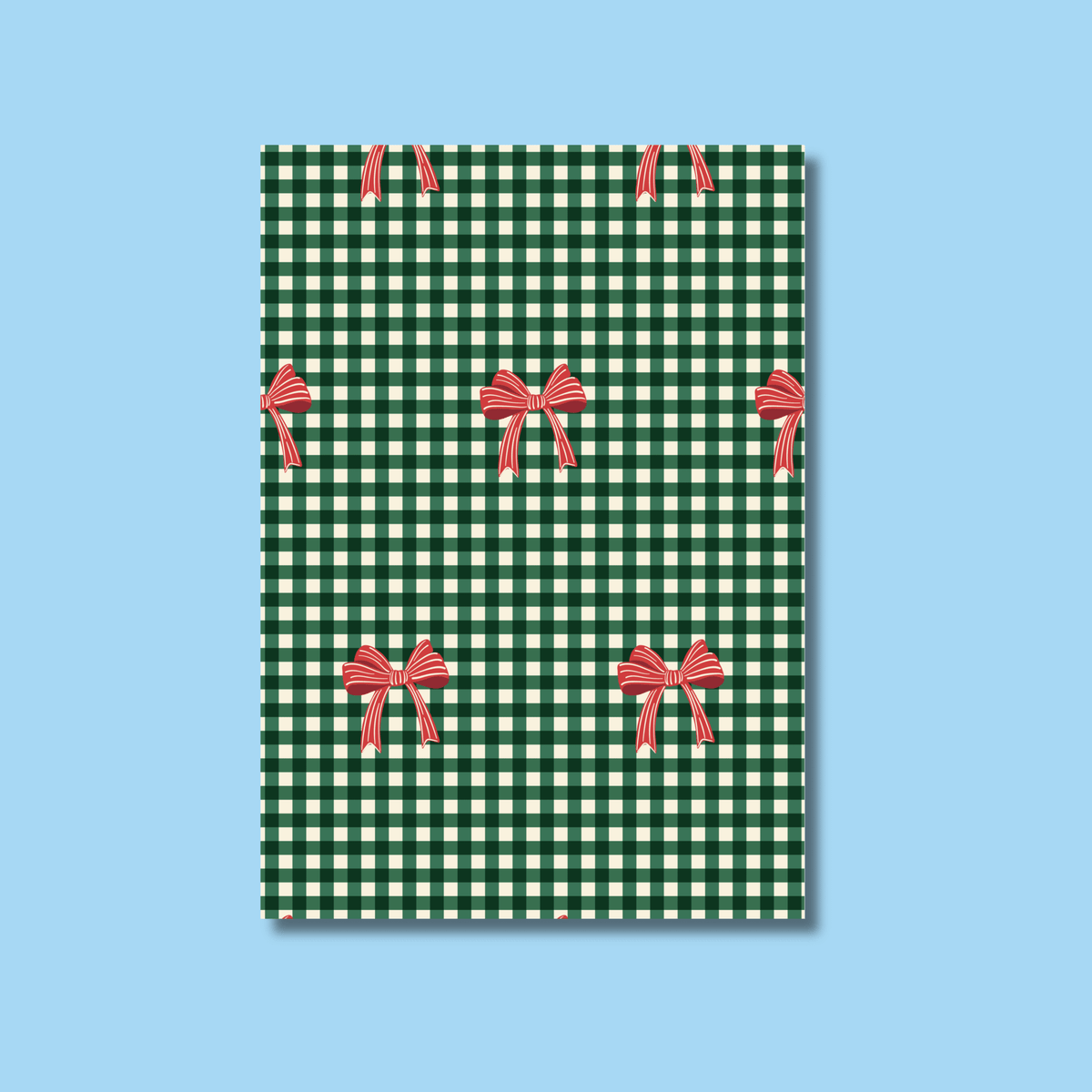 Festive Stripes & Plaid Scrapbook Paper Pack A5 - Coquette Cloud Co
