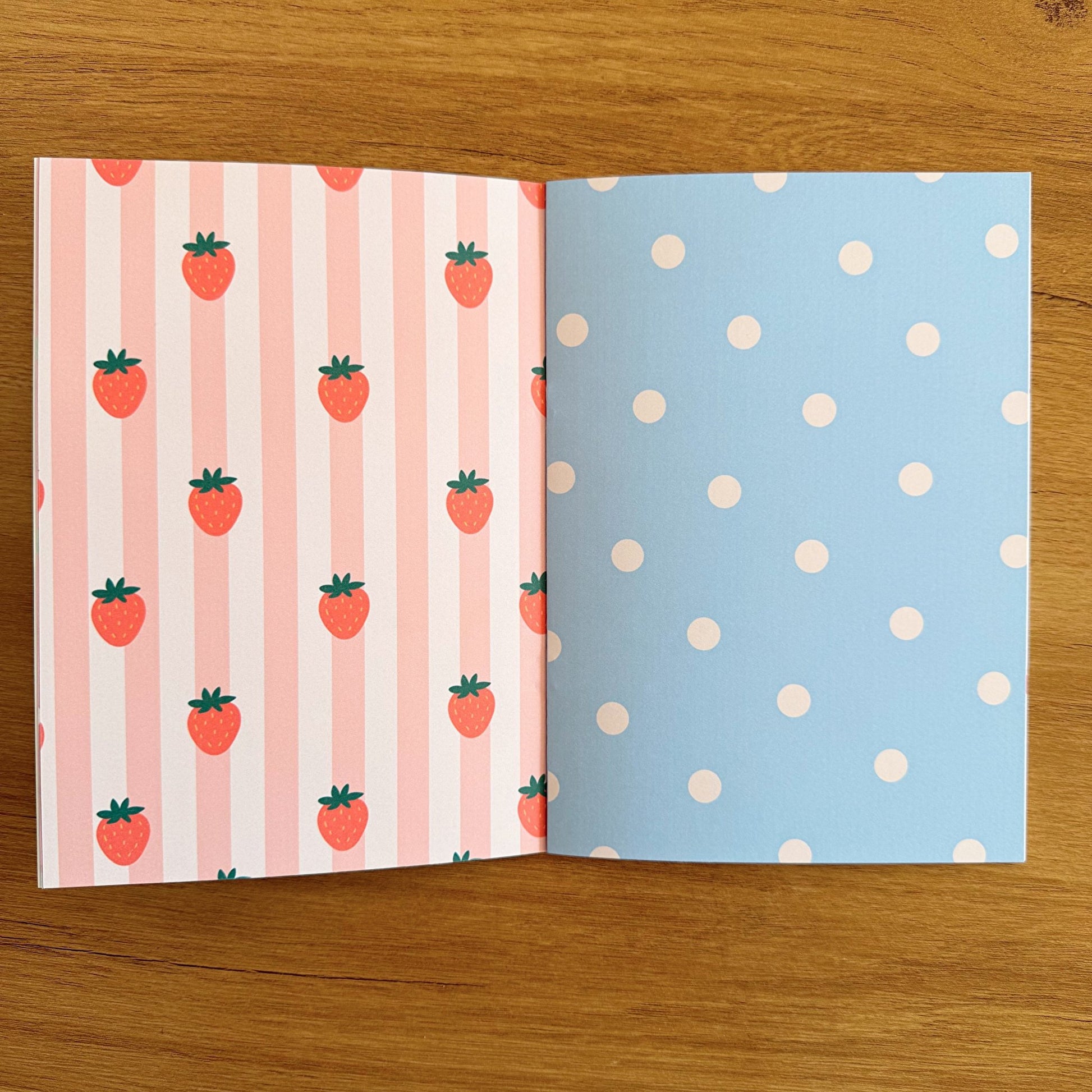 Floral & Basics Patterned Scrapbook Paper Booklet A5 - Coquette Cloud Co