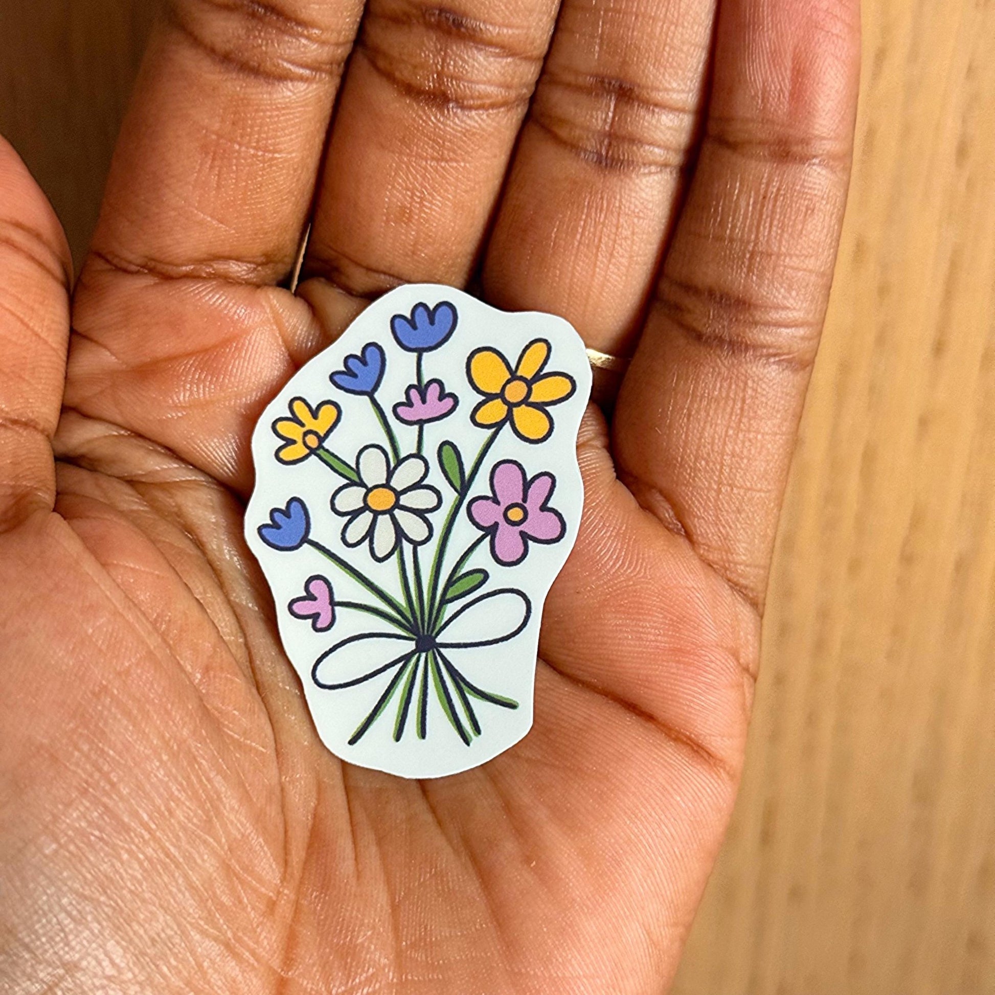 Flower Bouquet Sticker - Coquette Cloud Co