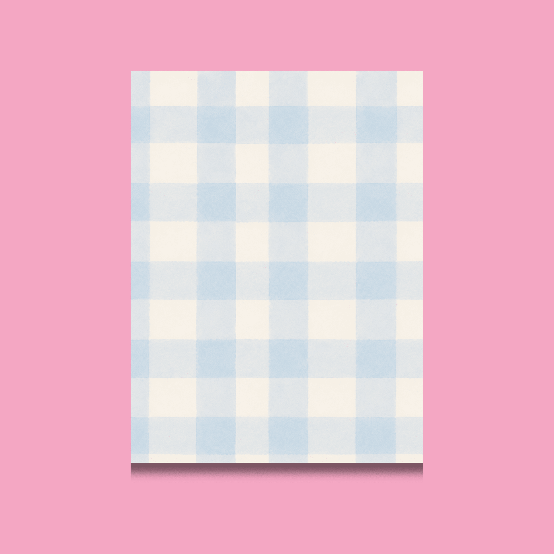 Gingham Scrapbook Paper Pack A5 - Coquette Cloud Co