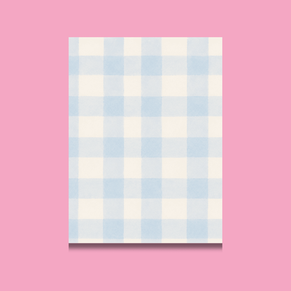Gingham Scrapbook Paper Pack A5 - Coquette Cloud Co
