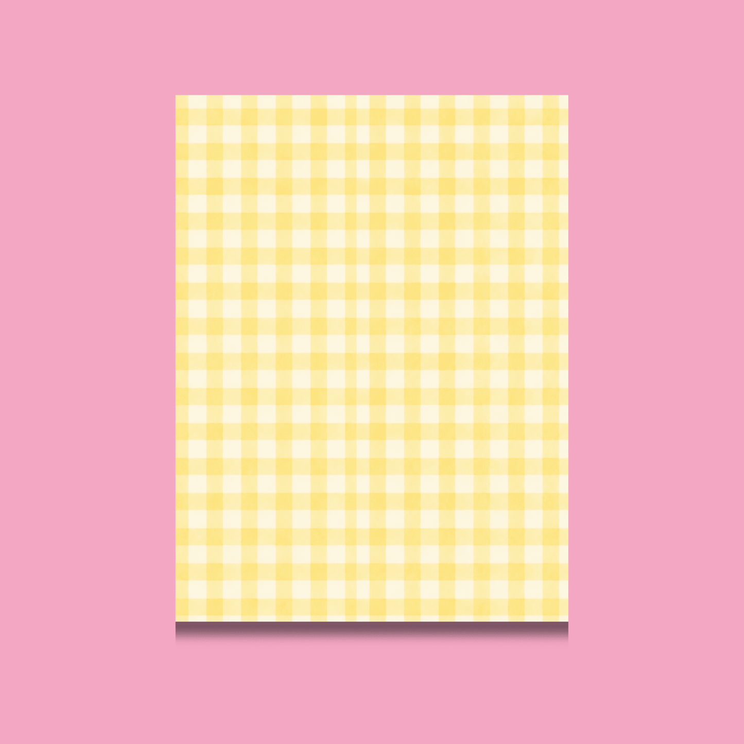 Gingham Scrapbook Paper Pack A5 - Coquette Cloud Co