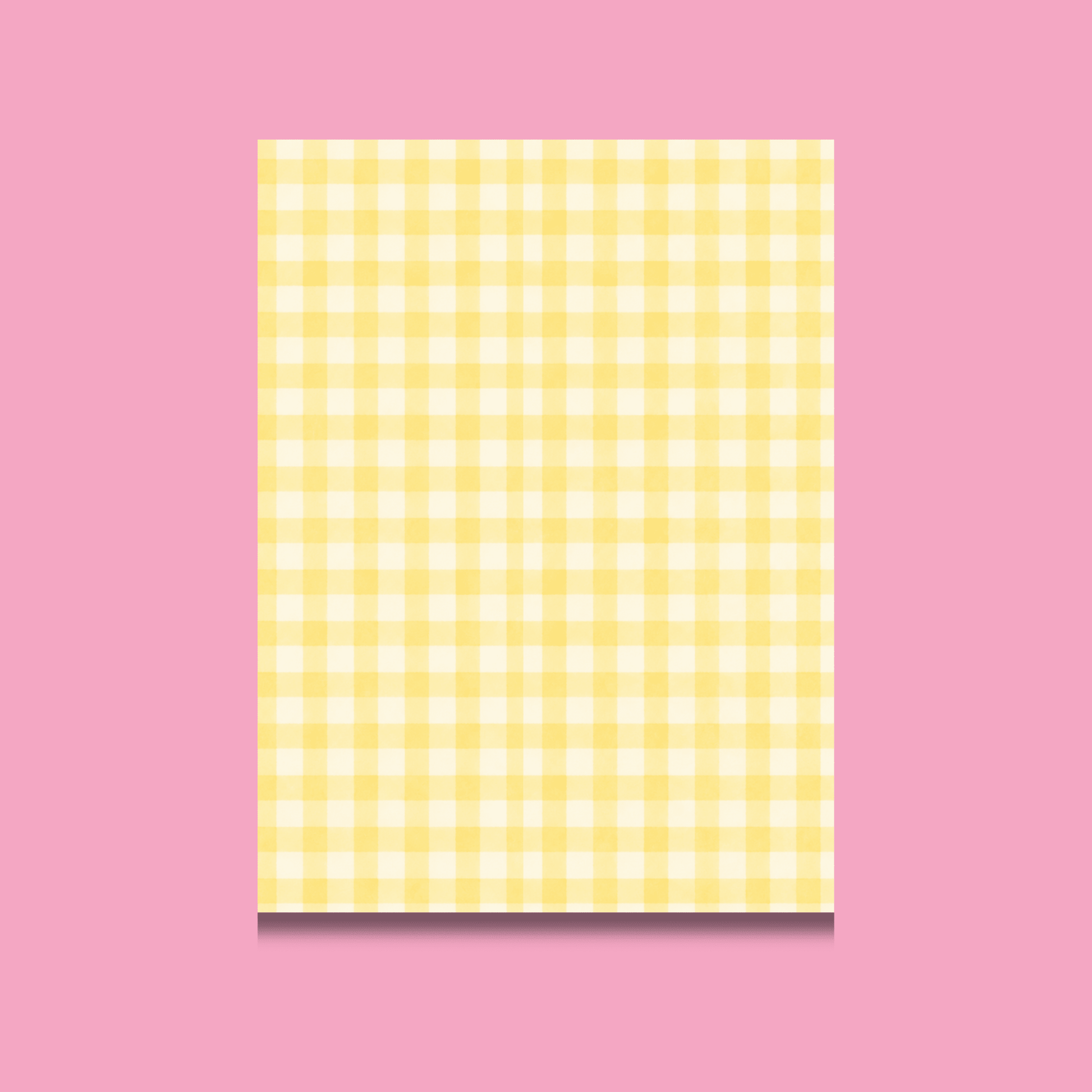Gingham Scrapbook Paper Pack A5 - Coquette Cloud Co