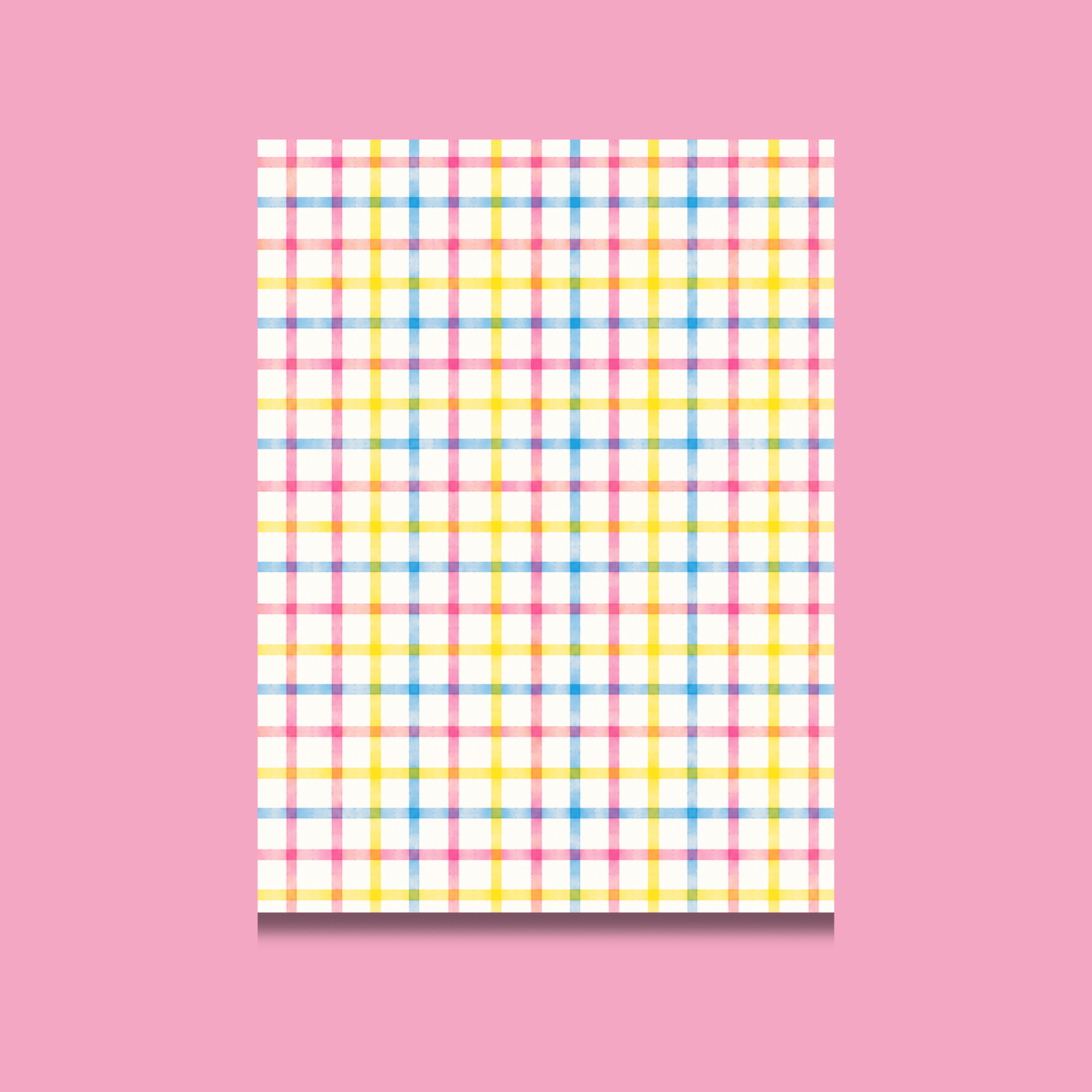 Gingham Scrapbook Paper Pack A5 - Coquette Cloud Co
