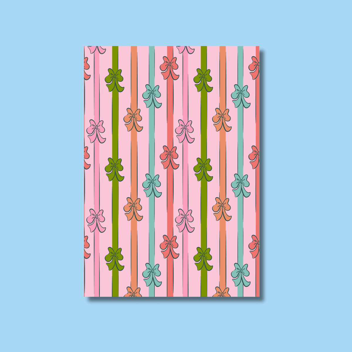 Girlie Christmas Scrapbook Paper Pack A5 - Coquette Cloud Co