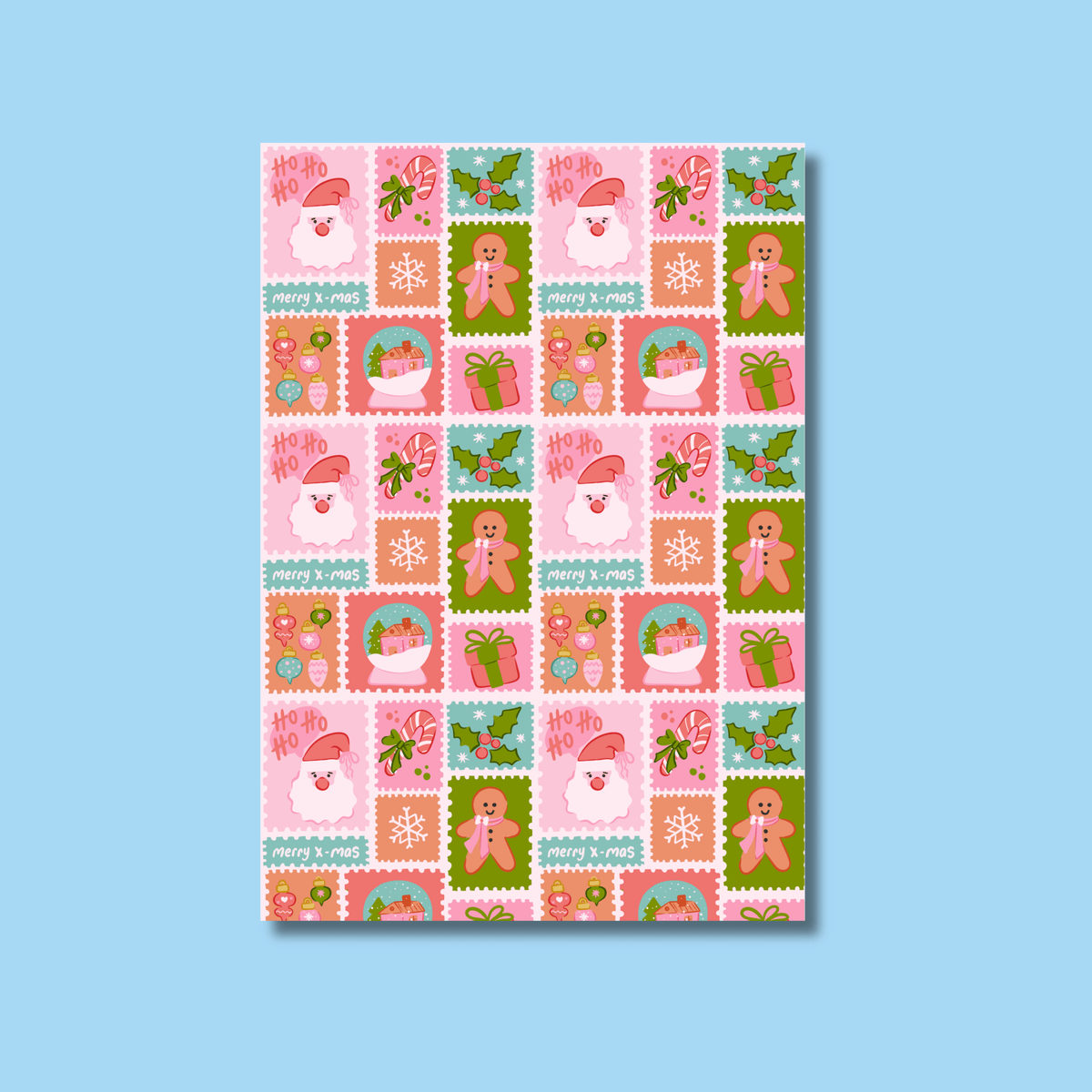 Girlie Christmas Scrapbook Paper Pack A5 - Coquette Cloud Co