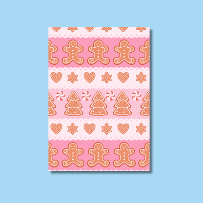 Girlie Christmas Scrapbook Paper Pack A5 - Coquette Cloud Co