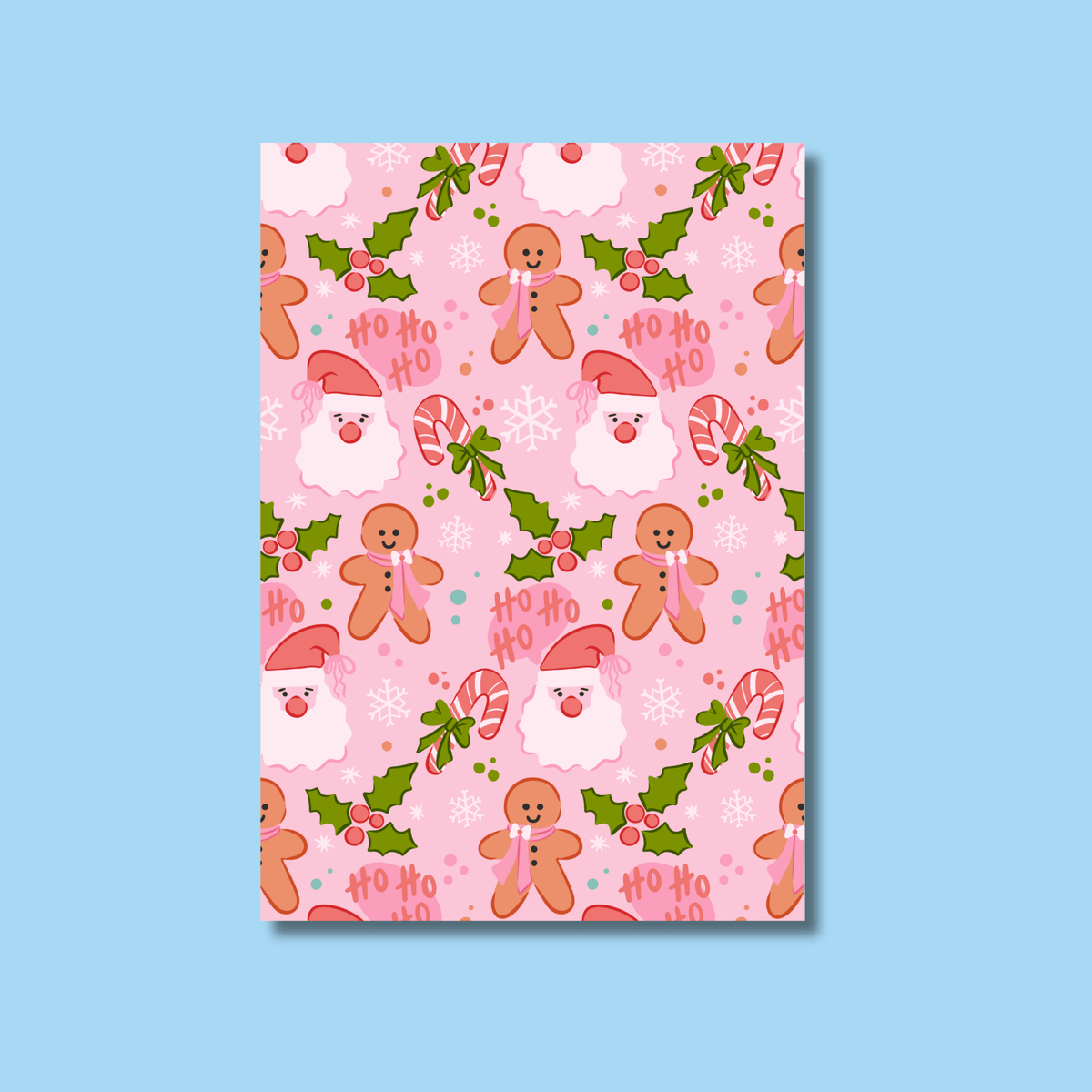 Girlie Christmas Scrapbook Paper Pack A5 - Coquette Cloud Co
