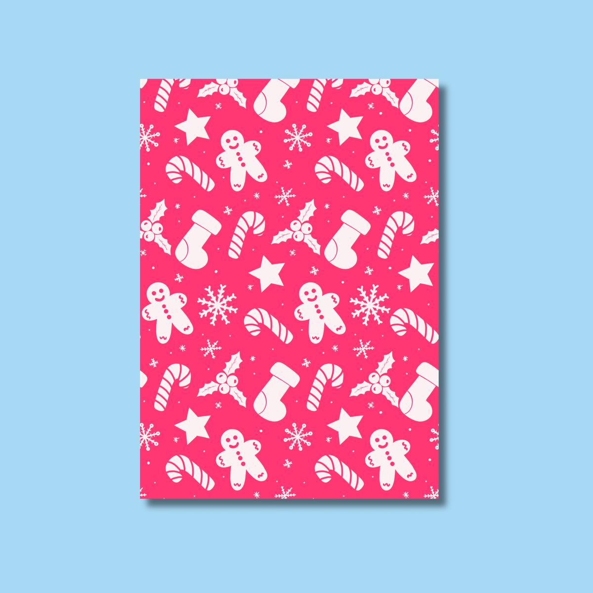 Girly Christmas Scrapbook Paper Pack A5 - Coquette Cloud Co