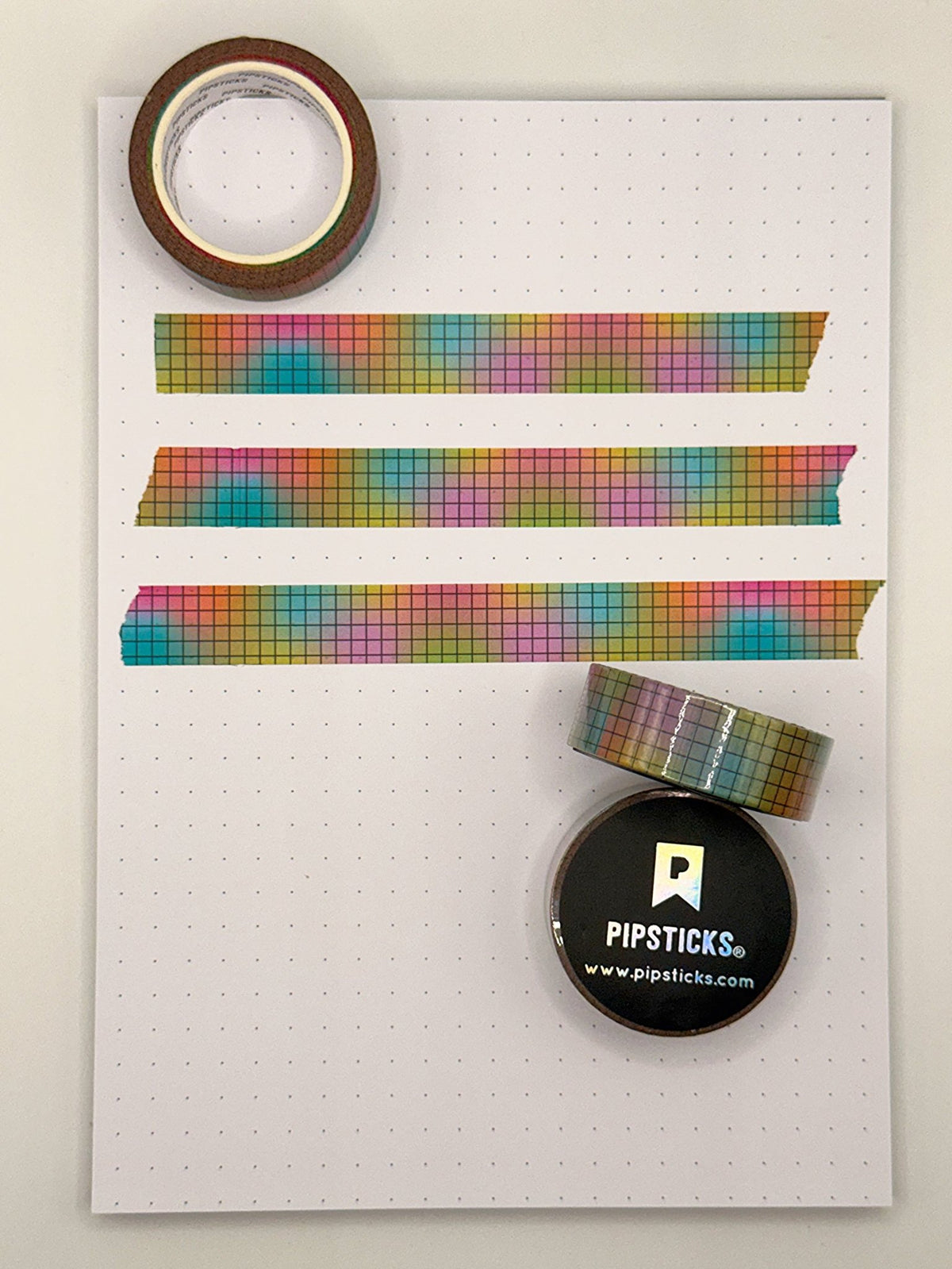Grid Ombre Washi Tape - Coquette Cloud Co