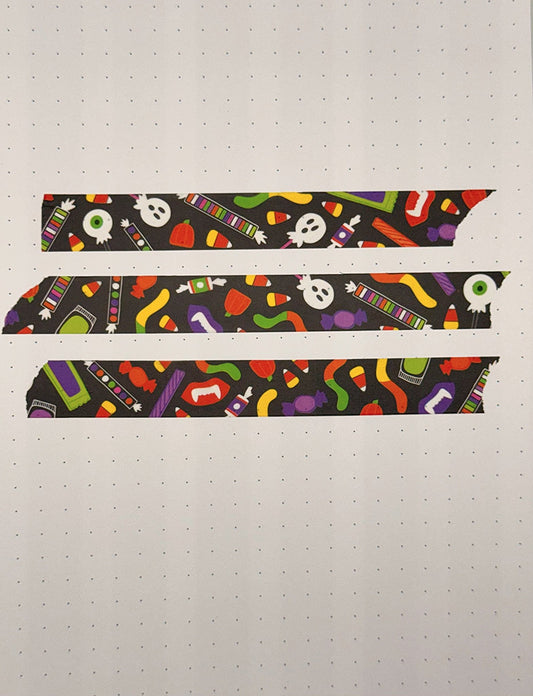 Halloween Treats Washi Tape - Coquette Cloud Co