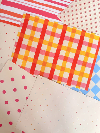 Hen Do Scrapbook Paper Pack A5 - Coquette Cloud Co