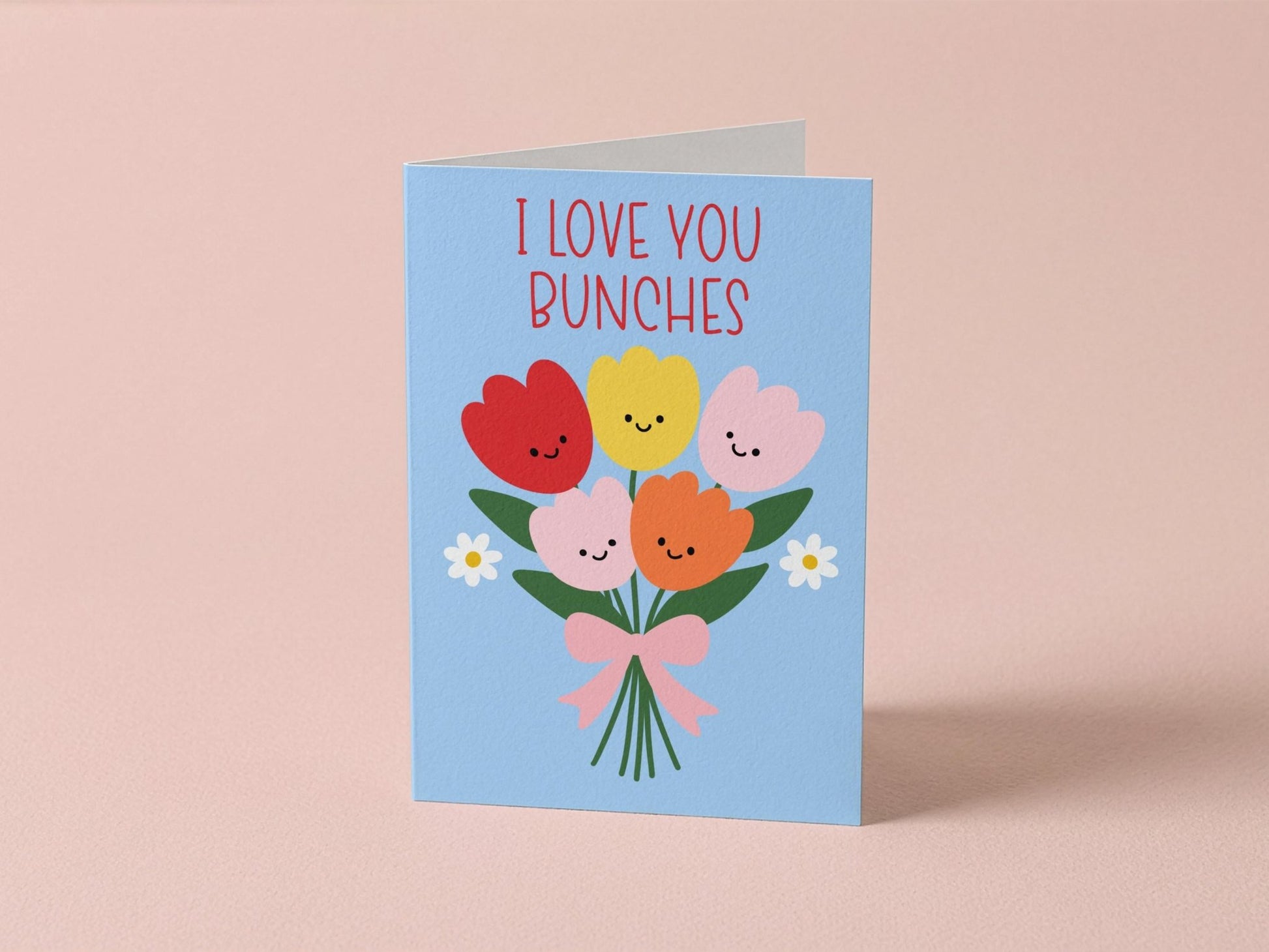 I Love You Bunches Card - Coquette Cloud Co