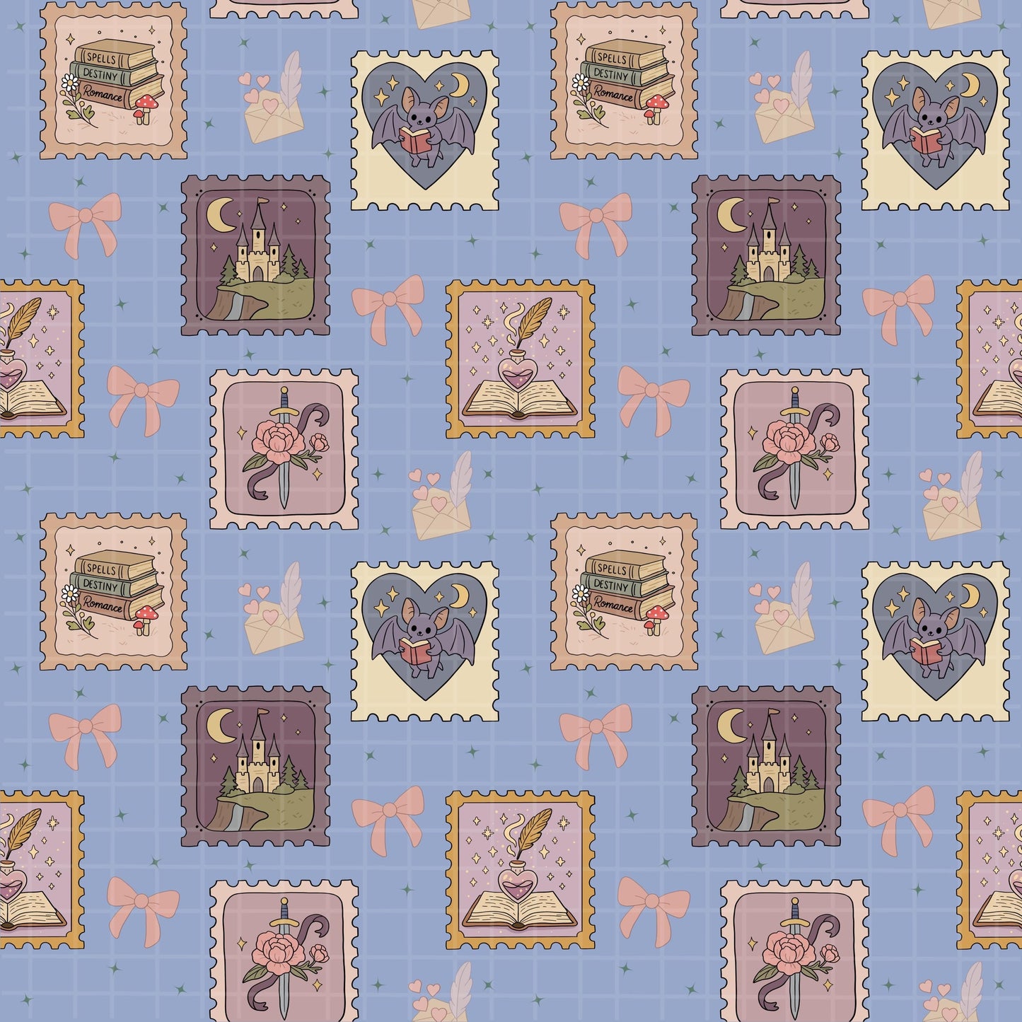 Repeat close-up — seamless edge match and 300 DPI detail