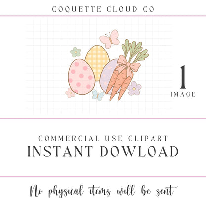 Easter Bunny PNG, Cute Digital Download, Clipart for Easter, Printable Art for Kids