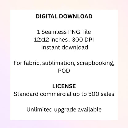 Floral Seamless Pattern. Daisy Flower Digital Paper for Spring. Boho Flower Print. Cute Floral Clipart for Fabric, Wallpaper, Scrapbooking &