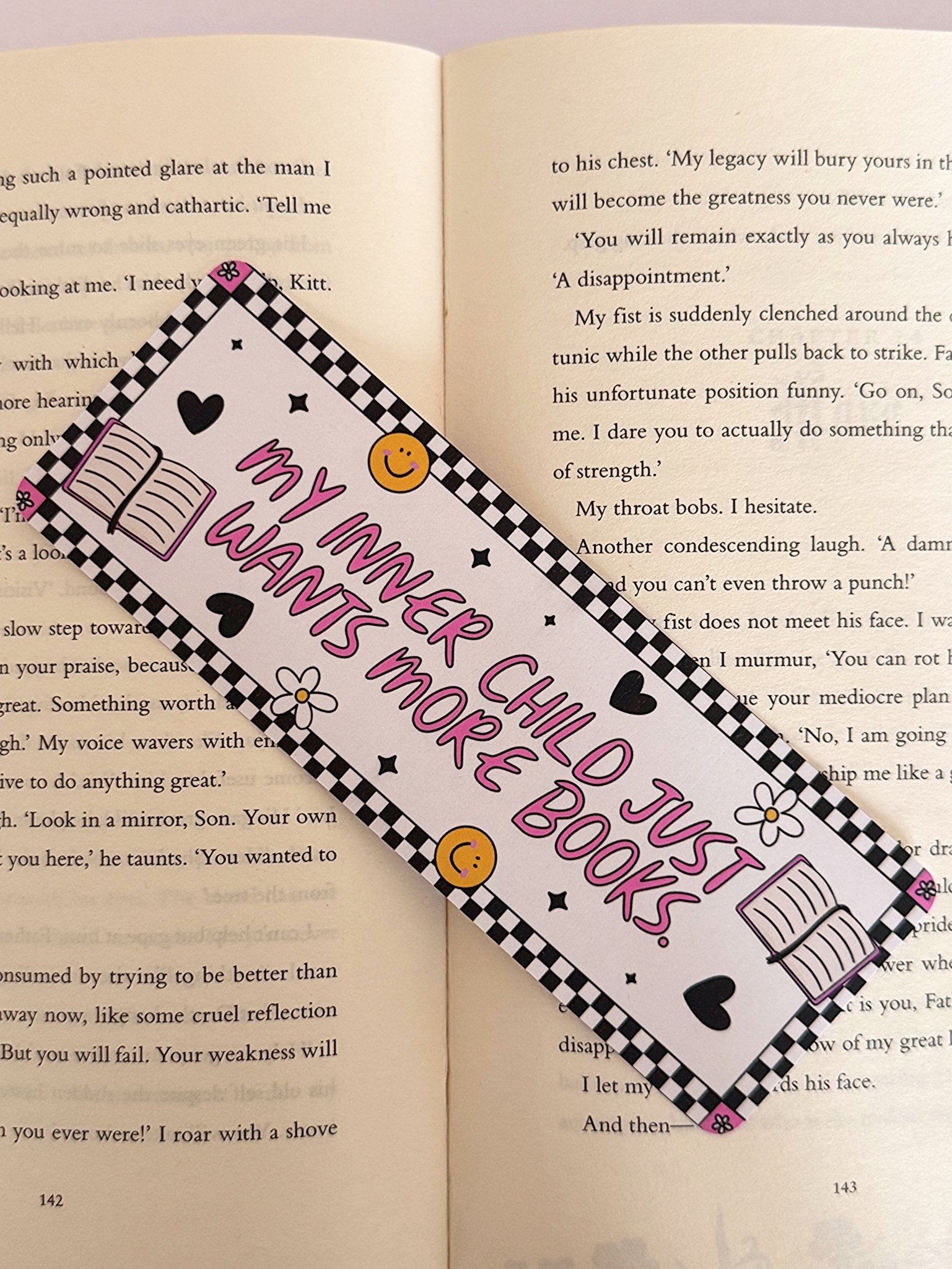 Inner Child Bookmark - Coquette Cloud Co