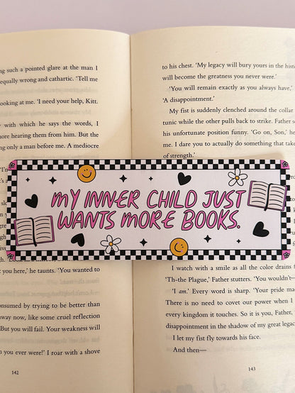Inner Child Bookmark - Coquette Cloud Co