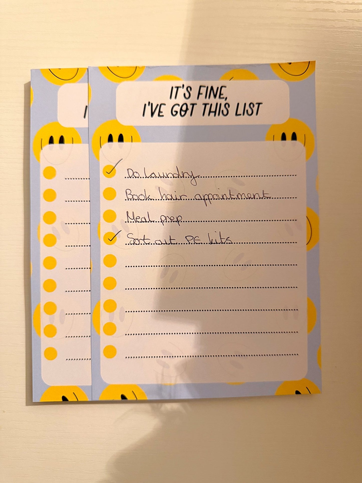 It’s Fine, I’ve Got This List A5 Notepad - Coquette Cloud Co