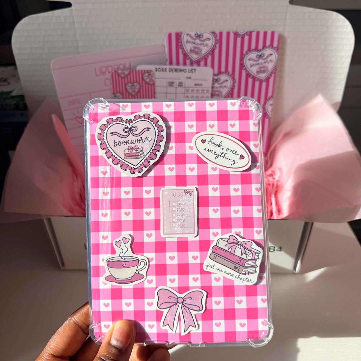 Kindle Accessory Box for Paperwhite 12th Gen & Colorsoft 12th Gen - Coquette Cloud Co