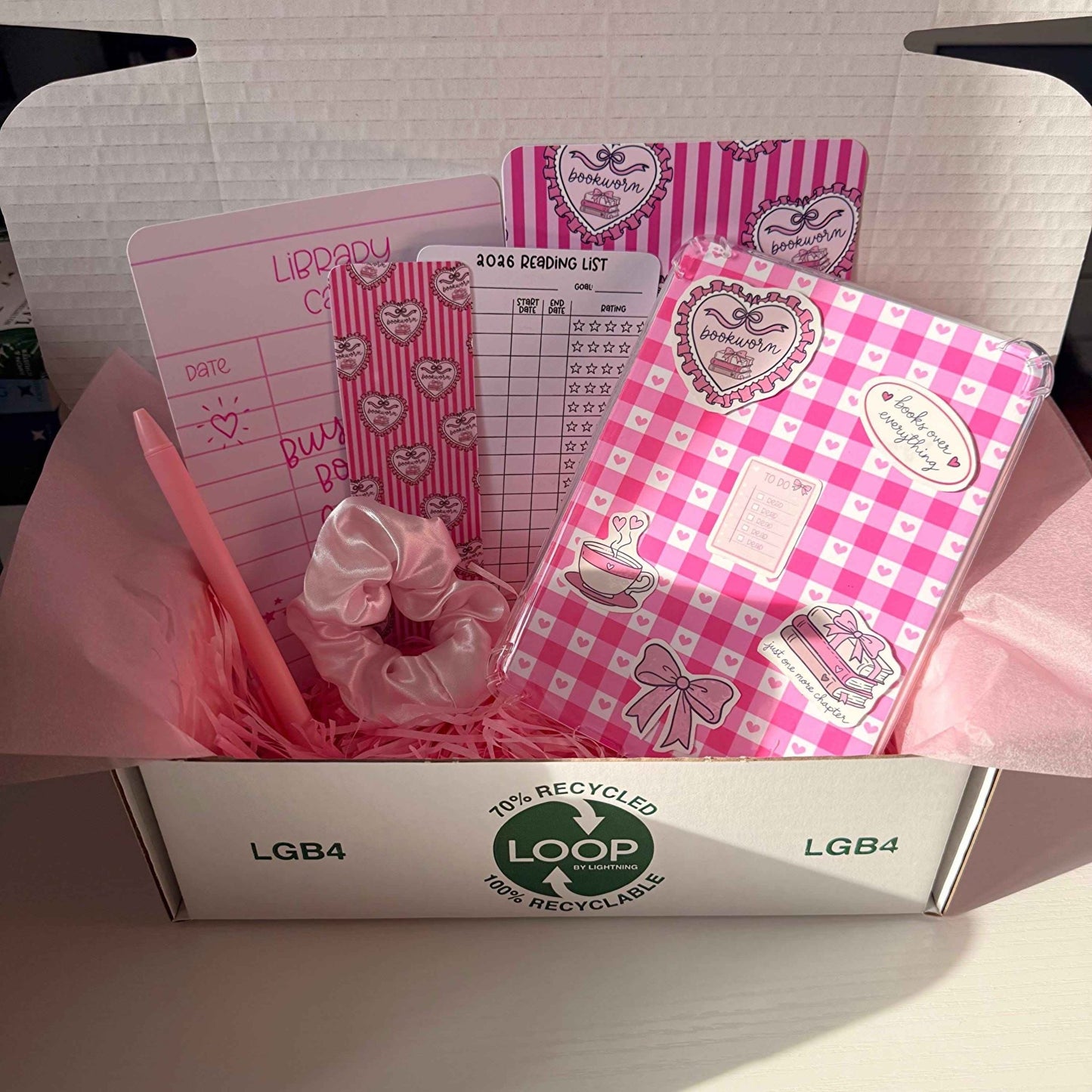 Kindle Accessory Box for Paperwhite 12th Gen & Colorsoft 12th Gen - Coquette Cloud Co