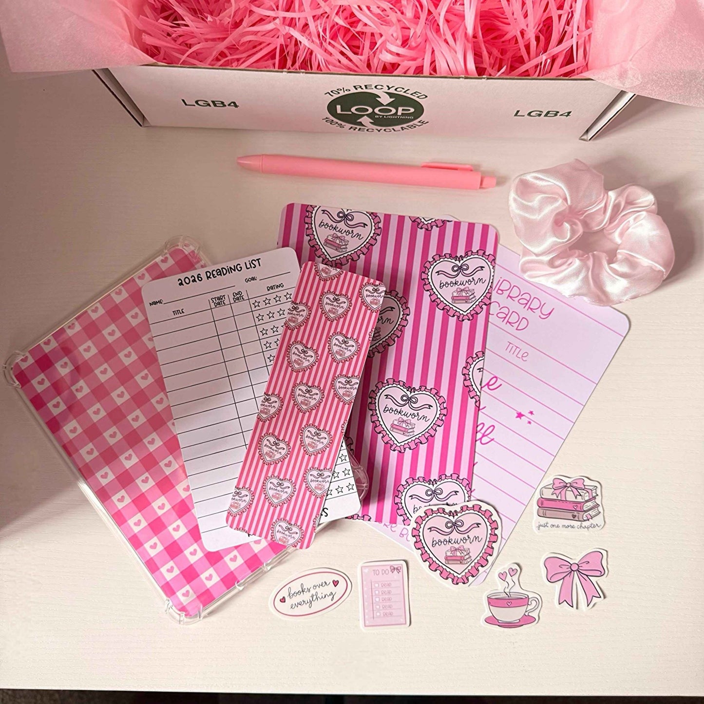 Kindle Accessory Box for Paperwhite 12th Gen & Colorsoft 12th Gen - Coquette Cloud Co