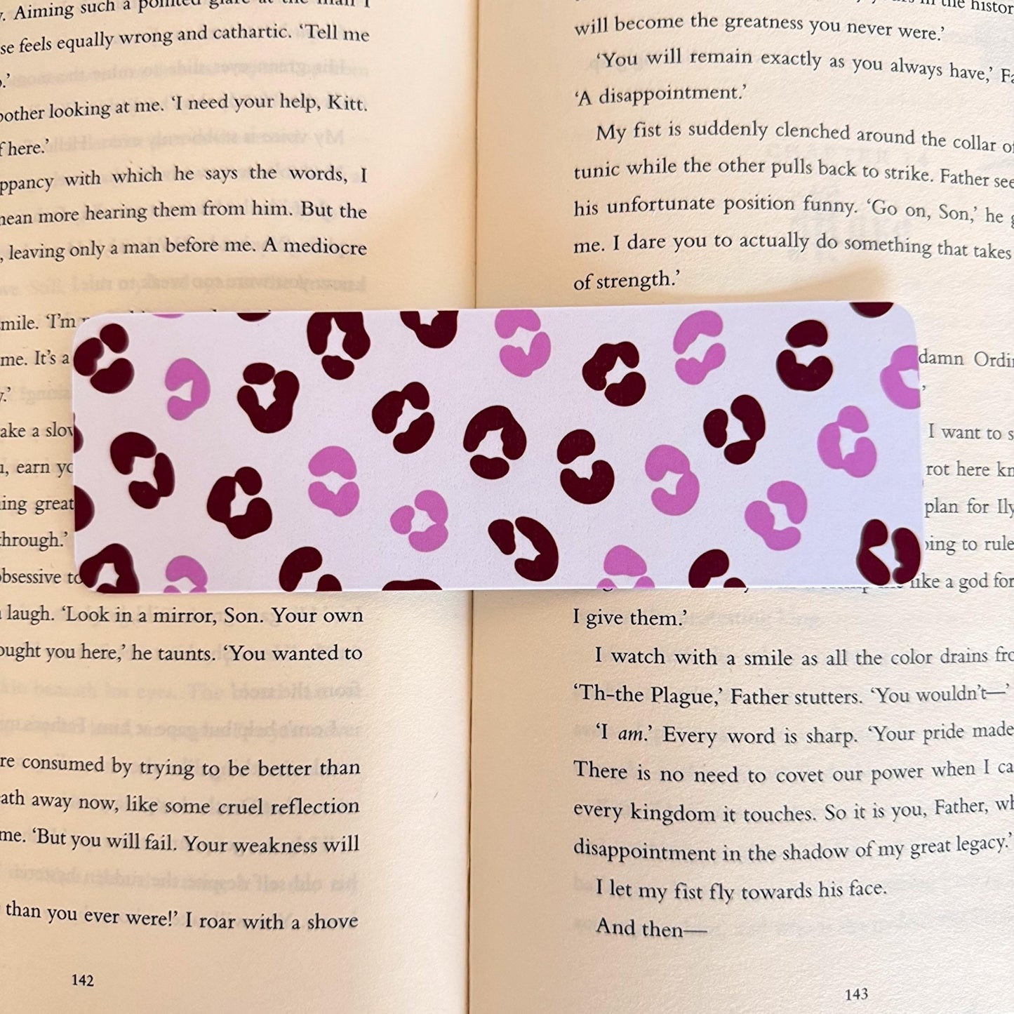 Leopard Print Bookmark - Coquette Cloud Co