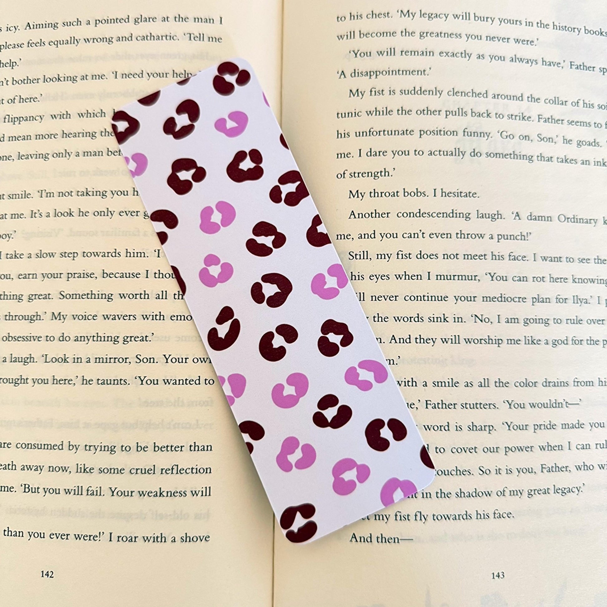 Leopard Print Bookmark - Coquette Cloud Co