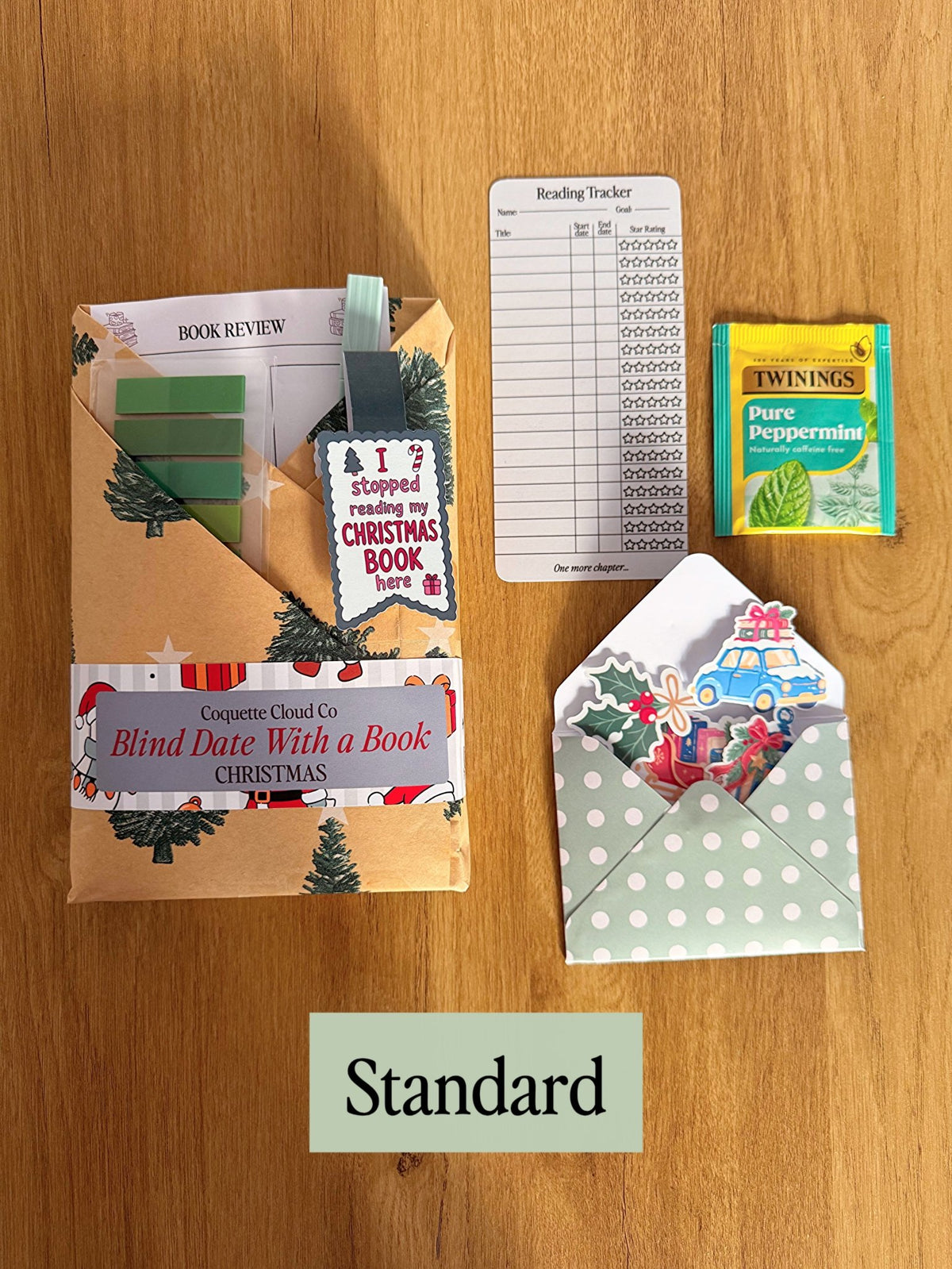 Limited Edition Christmas Blind Date With A Book - Coquette Cloud Co