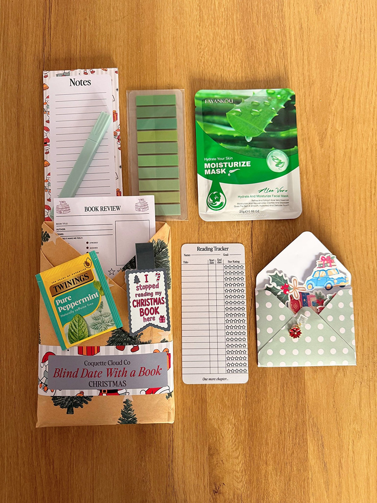 Limited Edition Christmas Blind Date With A Book - Coquette Cloud Co