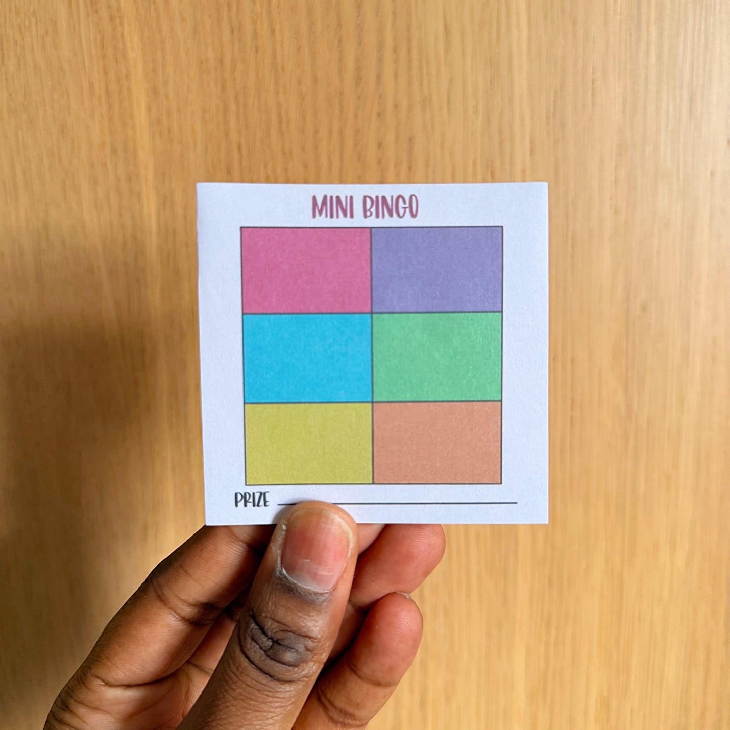 Mini Bingo Sticky Notes - Coquette Cloud Co