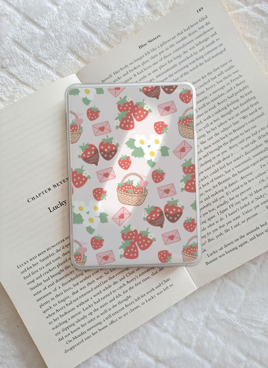 Strawberry Cottagecore Kindle Insert