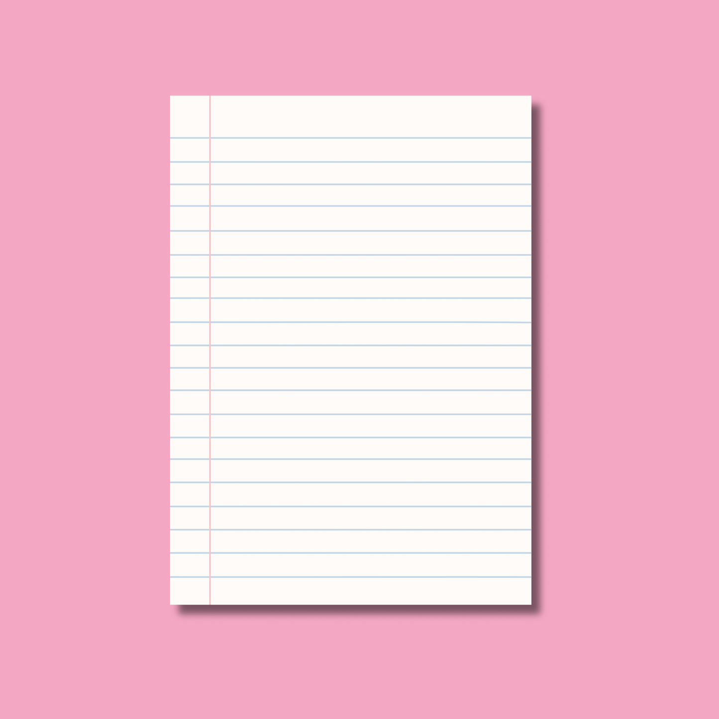 Notes Scrapbook Paper Pack A5 - Coquette Cloud Co